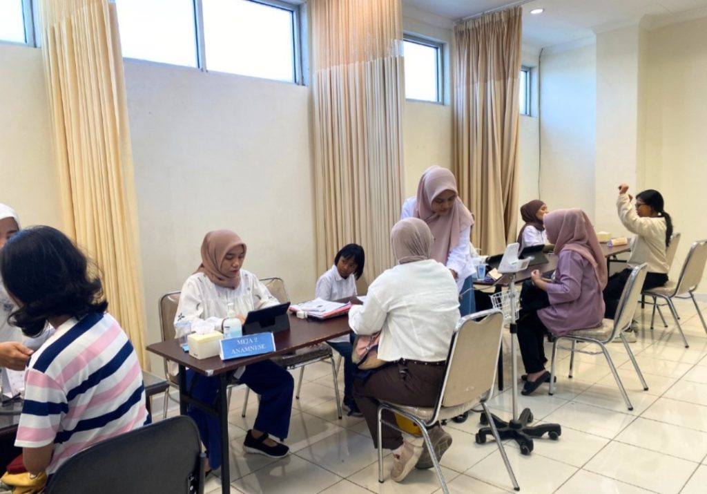 Pelaksanaan Vaksinasi di RS KOPRI Pura Raharja pada tanggal 2 Agustus 2026