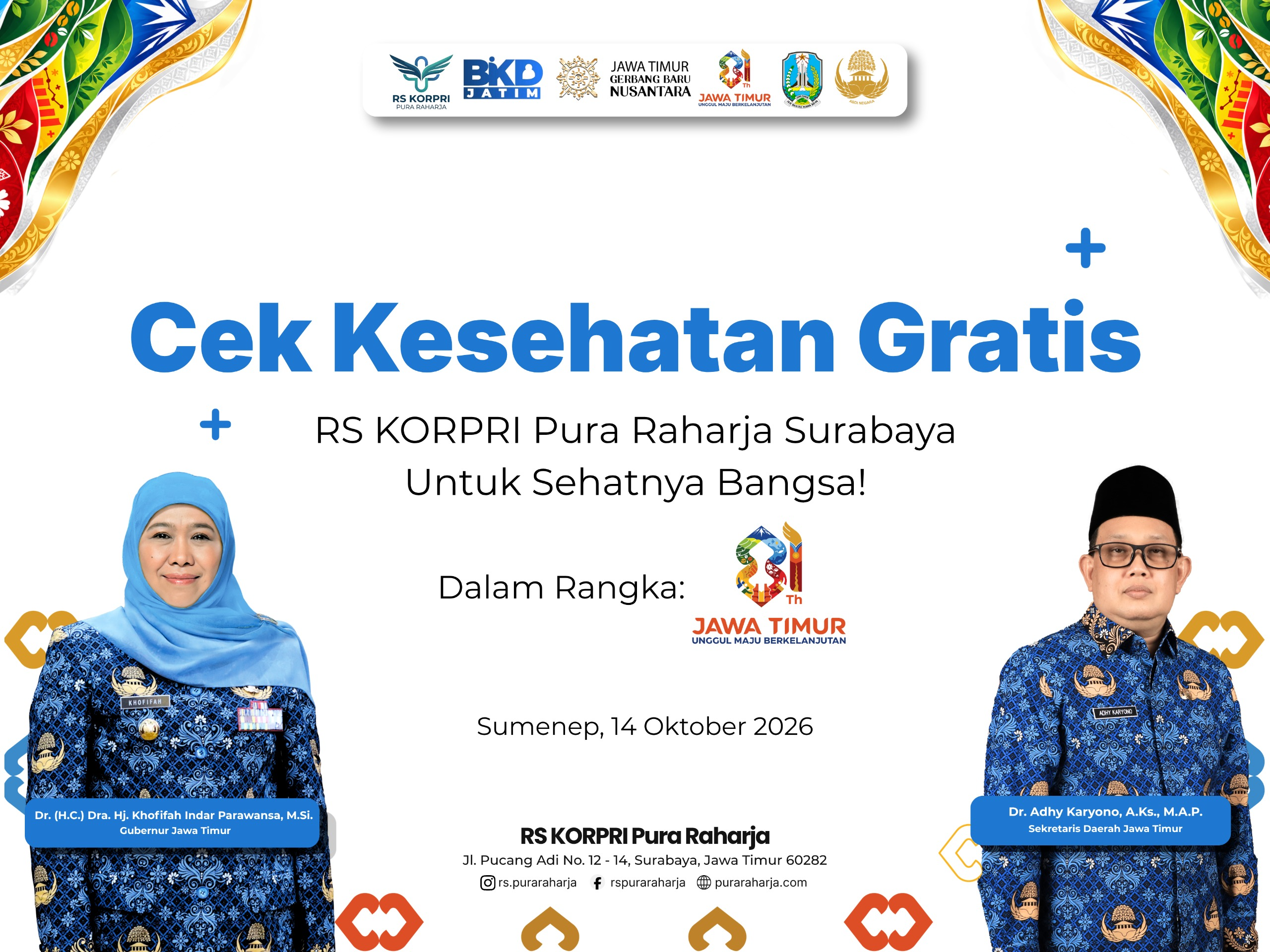 cek kesehatan gratis di Sumenep